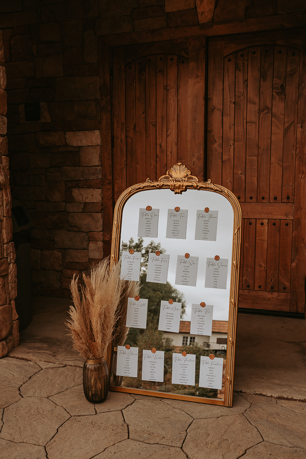 A Rustic Fall Vow Renewal Ceremony at The Harmony Estate | Cass + Gilbert