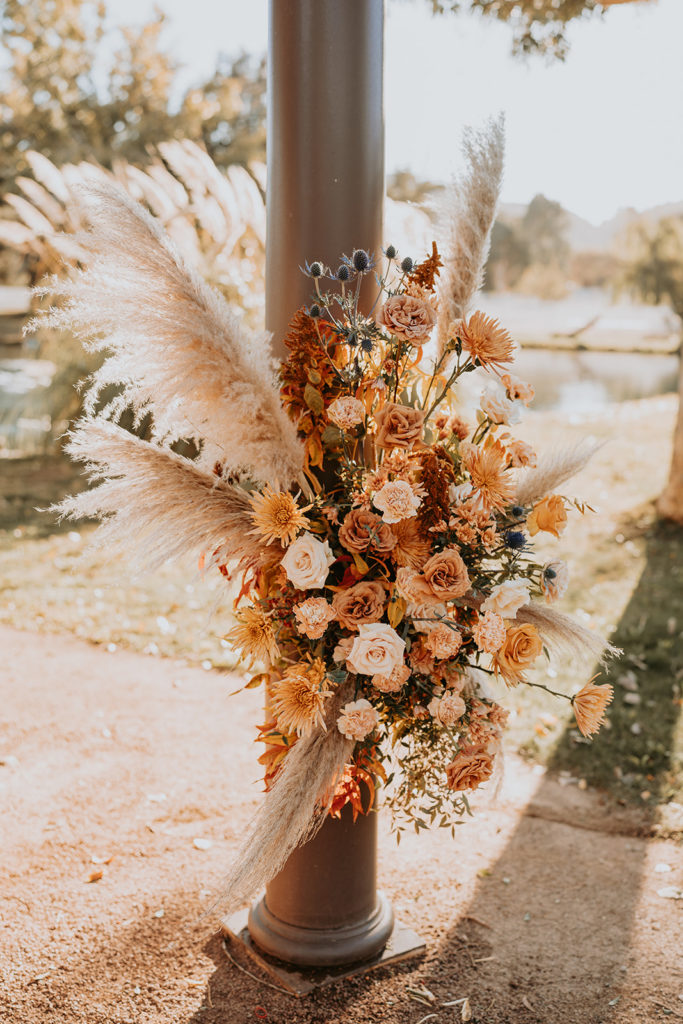 rustic wedding day details and decor