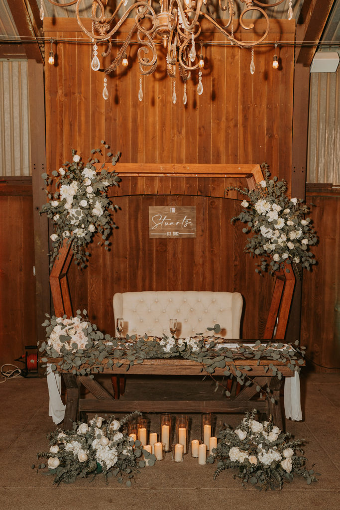 wedding details and decor