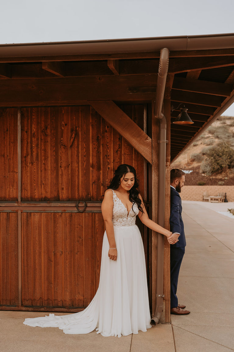 A Winter Wedding Day Captured at Windmill Canyon Ranch