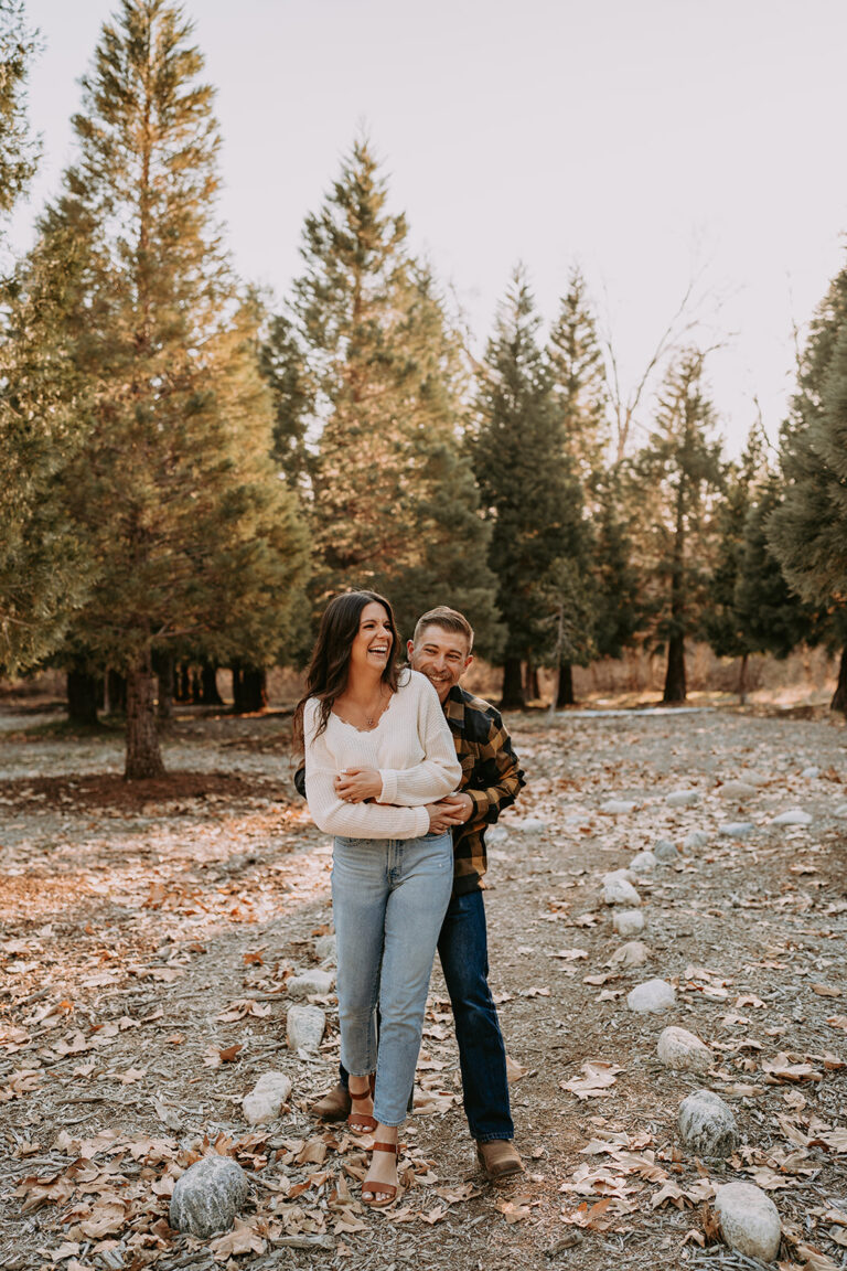 Spring Engagement Photoshoot in Oak Glen - leiacaldwellphotography.com