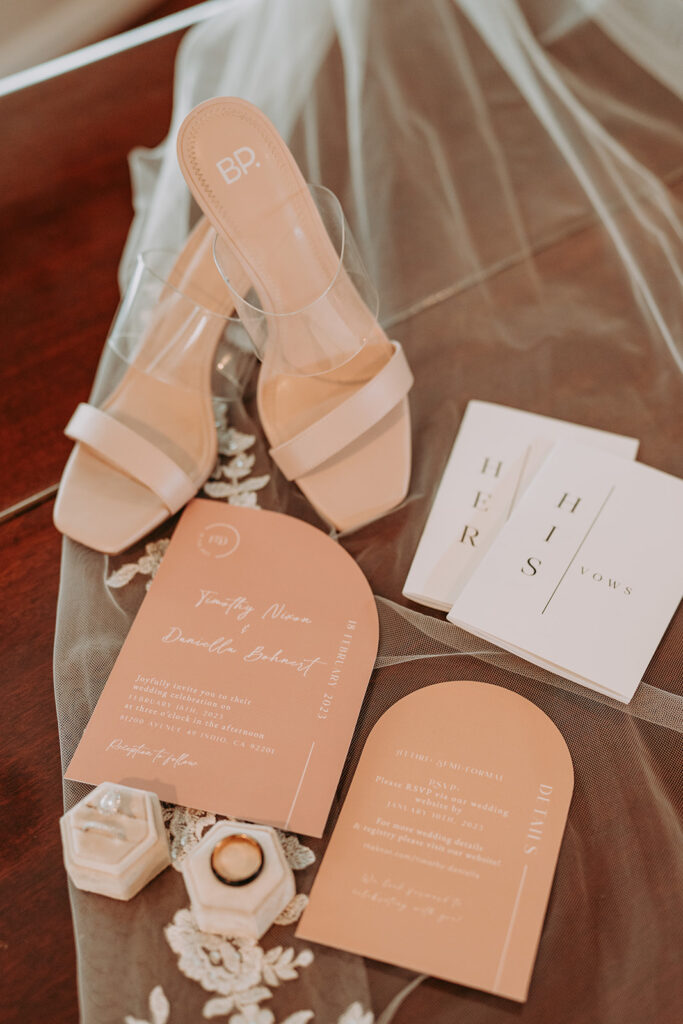 wedding day details and flat lays