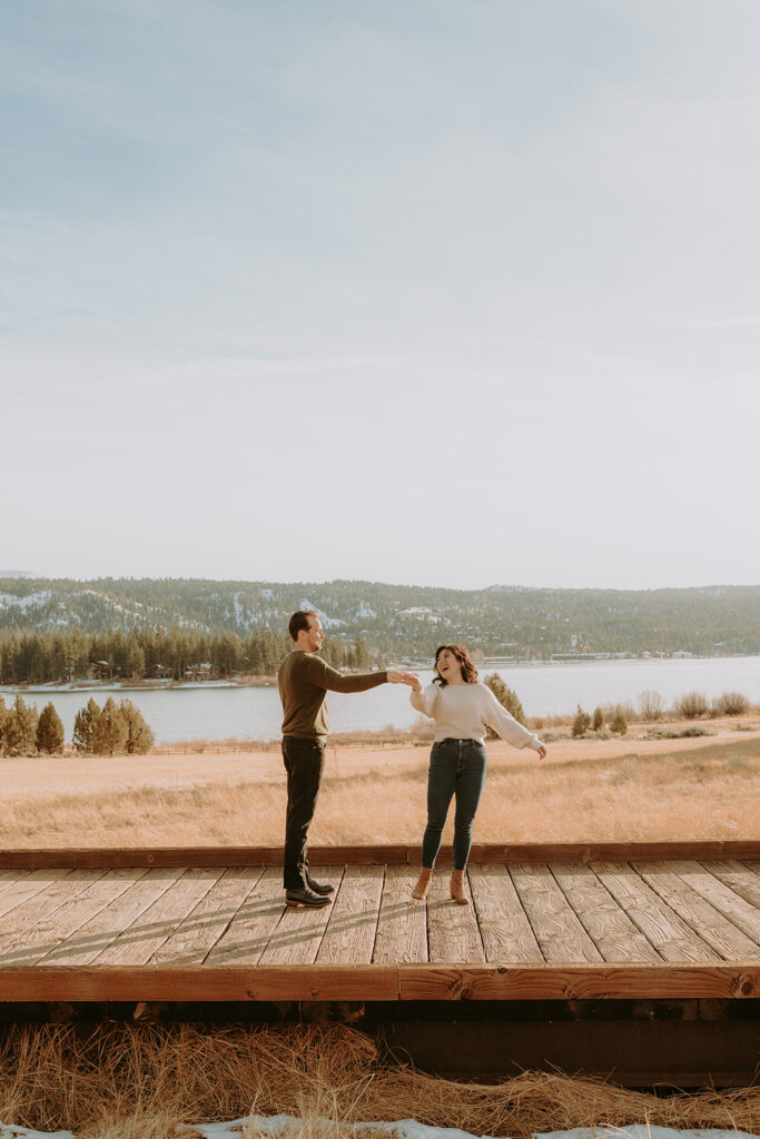 Big Bear Engagement Session