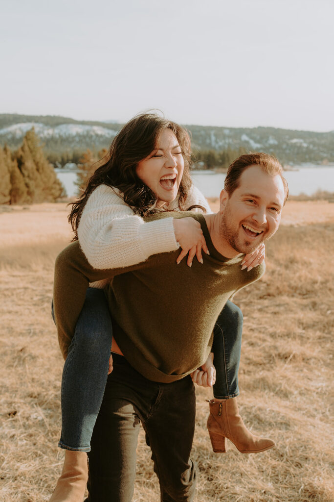 Big Bear Engagement Session