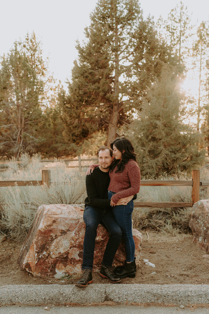 Big Bear Couples Photoshoot