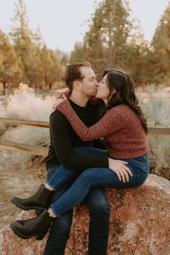 Big Bear Engagement Session