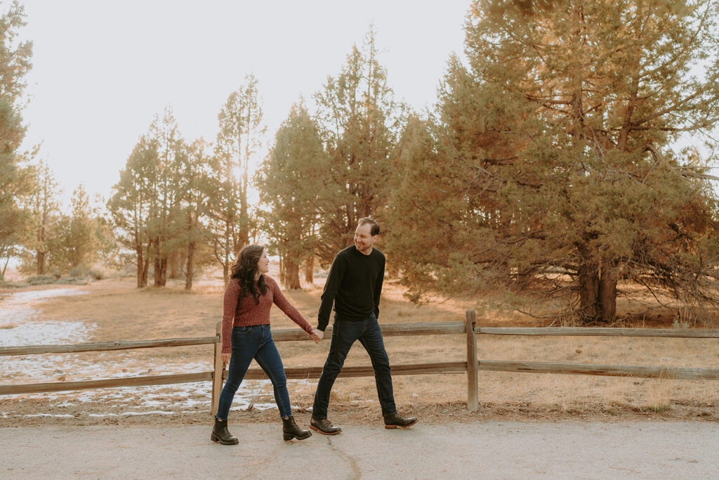 Big Bear Engagement Session