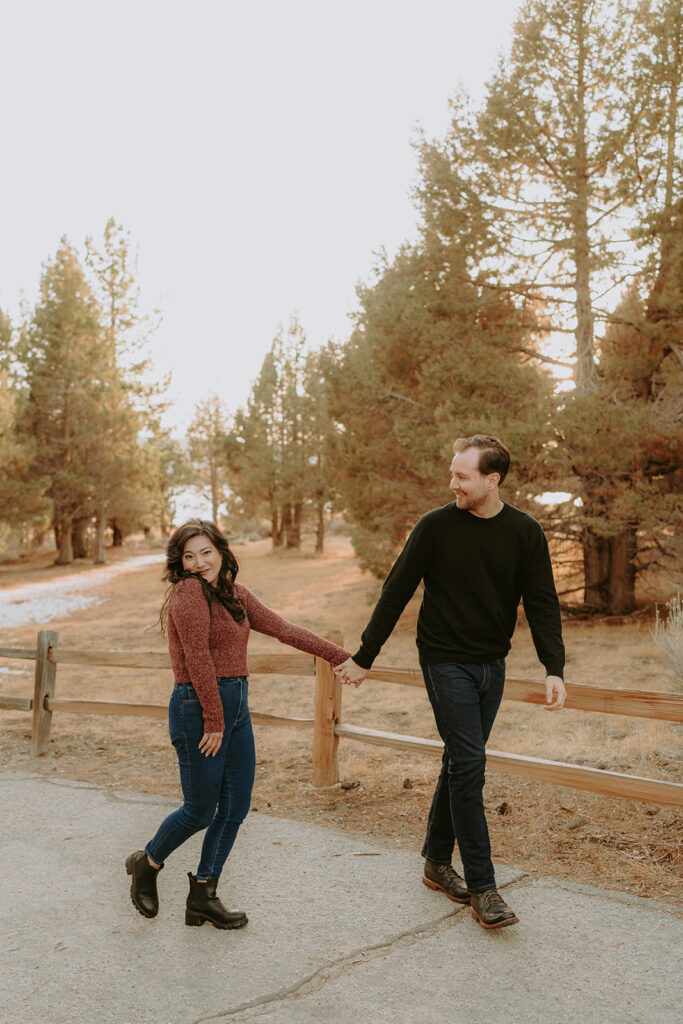 Big Bear Engagement Session