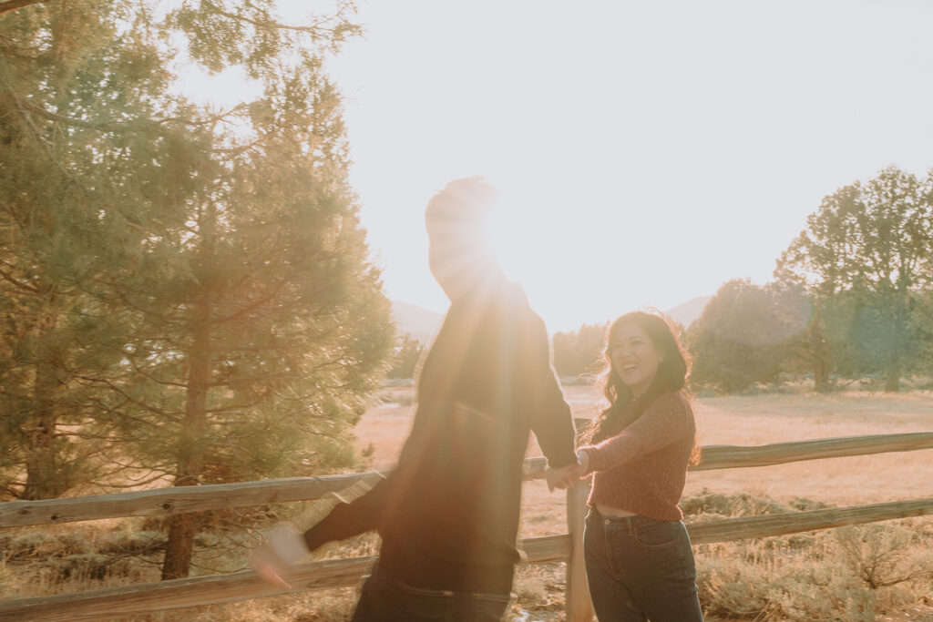 Big Bear Engagement Session