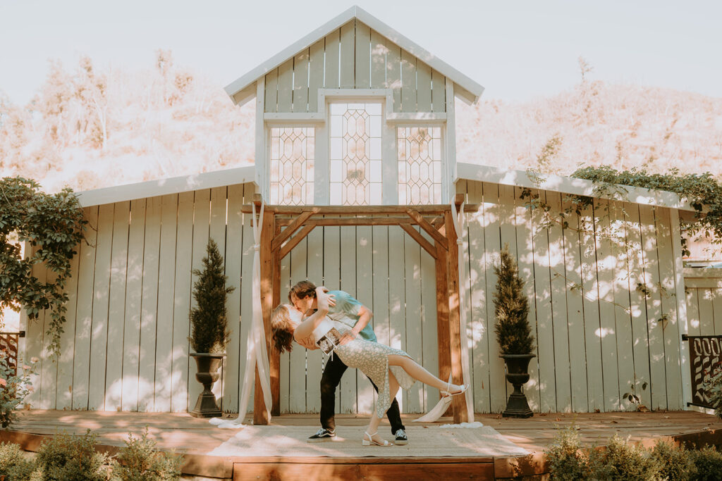 baby announcement photo at the homestead